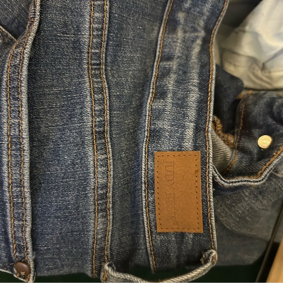 Judy Blue Cropped Denim Blue Jeans Wide Leg Relaxed Women’s 15/32 JB88592 - Picture 4 of 5